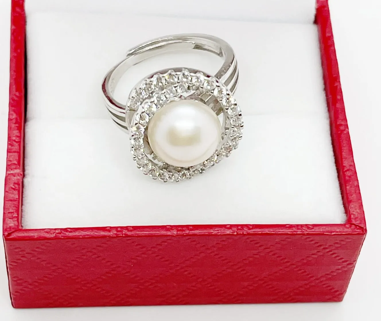 Freshwater Pearl Adjustable Ring