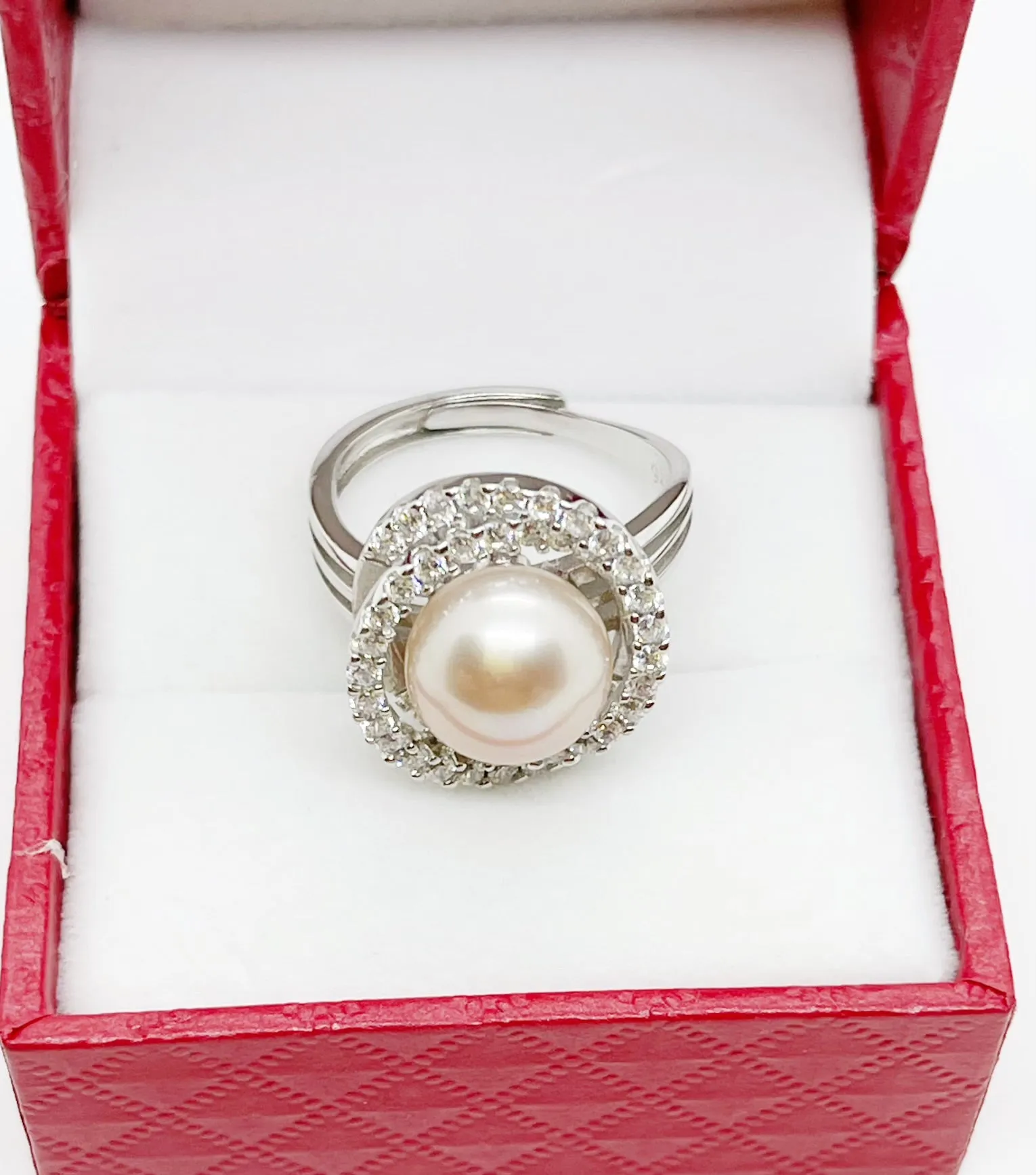 Freshwater Pearl Adjustable Ring