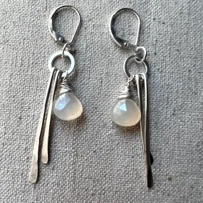 Funky Moonstone Earrings