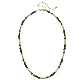 Gabbi Beaded Glass Necklace