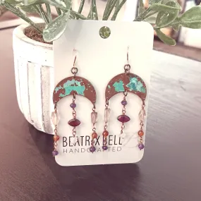 Gemstone Mix Earrings