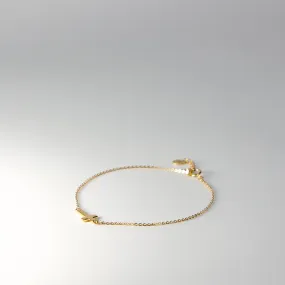 Gold Bracelet With Cross Model-AB0317