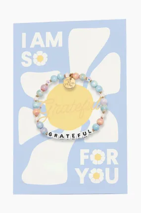 Grateful Bracelet Greeting Card