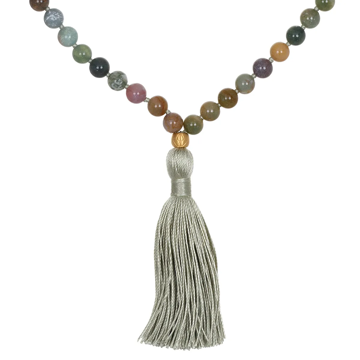 Grounding Fancy Jasper Gemstone Mala