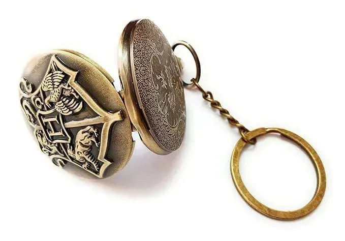 Harry Potter Hogwarts Antique Vintage Keychain