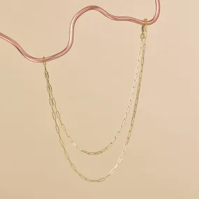 HERITAGE CHAIN NECKLACE IN 14K GOLD