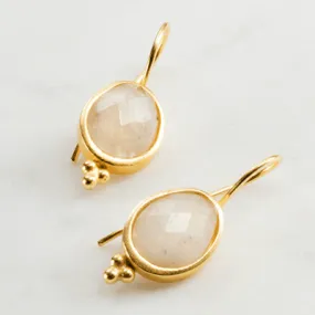 Hollie Earring | Moonstone