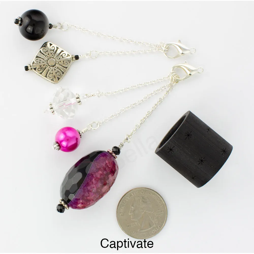 iBella® Scarf Slide Jewelry Set - Captivate