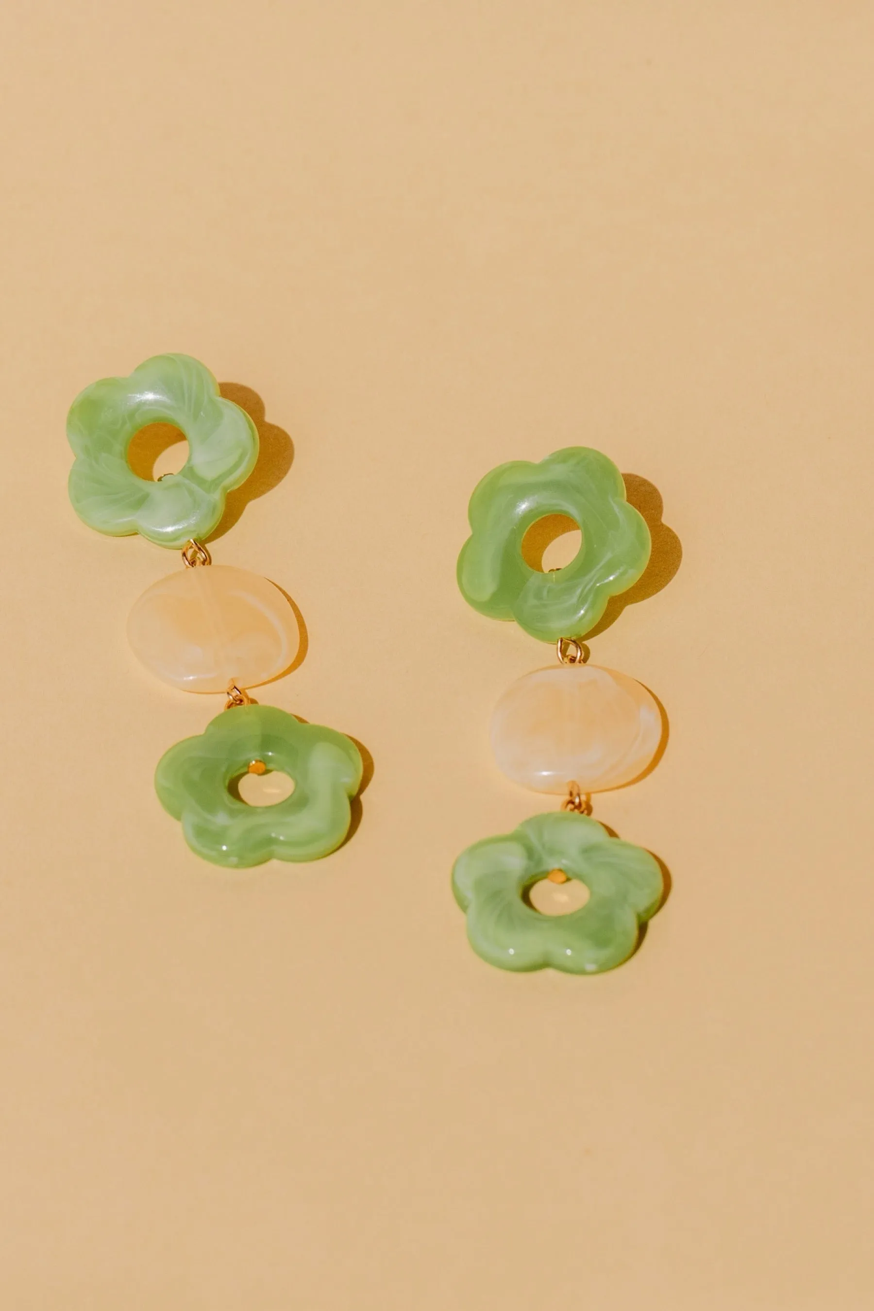 Jade Margaret Earrings