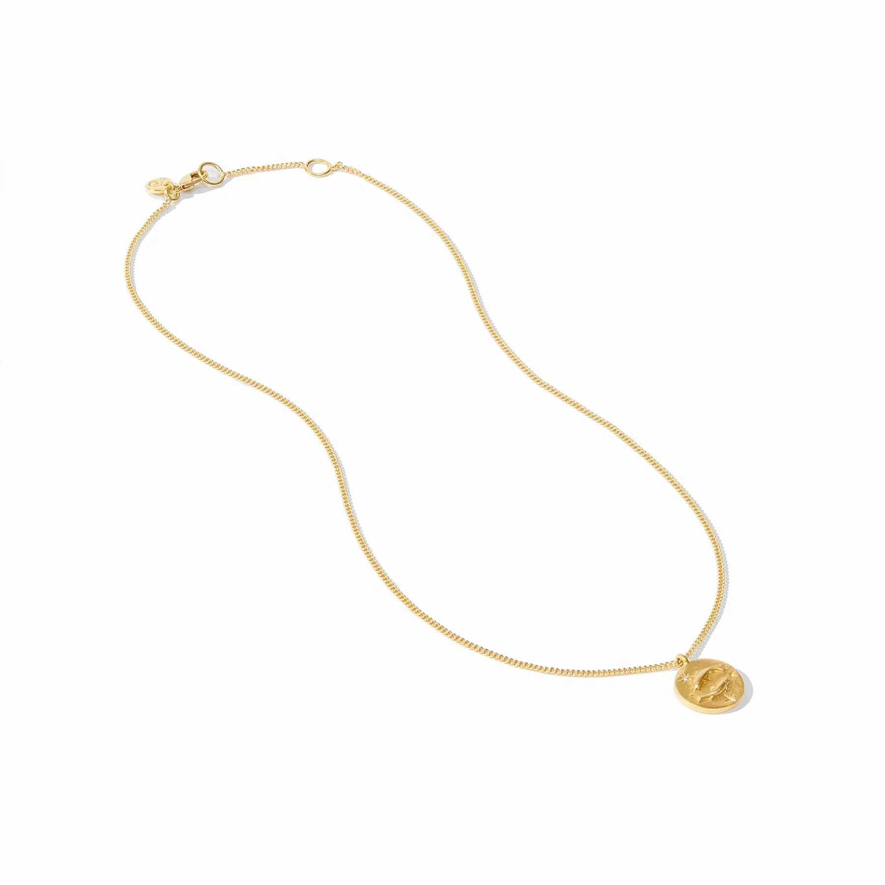 Julie Vos Zodiac Delicate Necklace - Libra