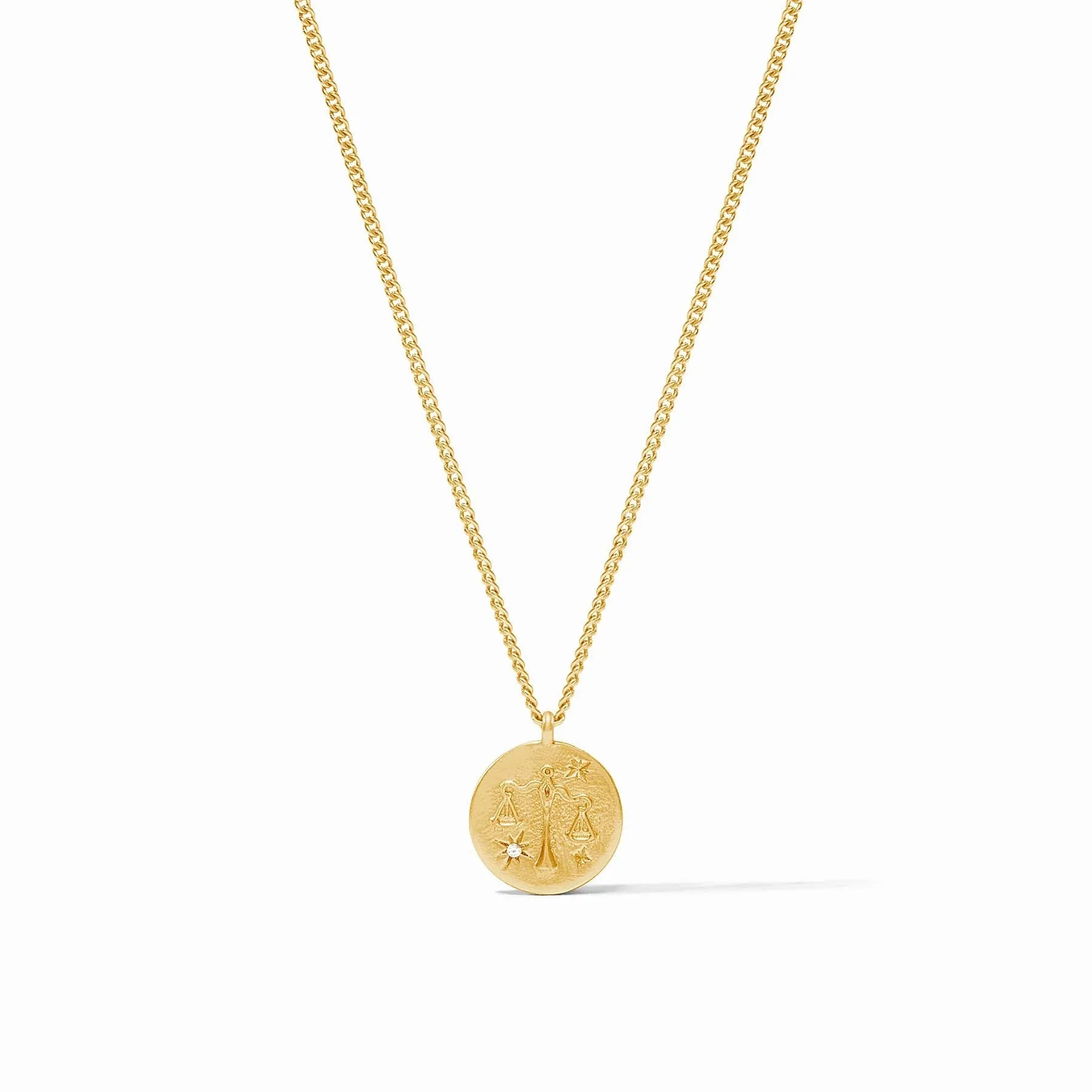 Julie Vos Zodiac Delicate Necklace - Libra