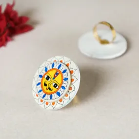 Kalpi - Madhubani Handpainted Wooden Ring