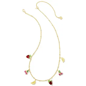 Kendra Scott | Fruit Gold Strand Necklace in Multi Mix