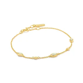 Kyoto Opal Gold Bracelet