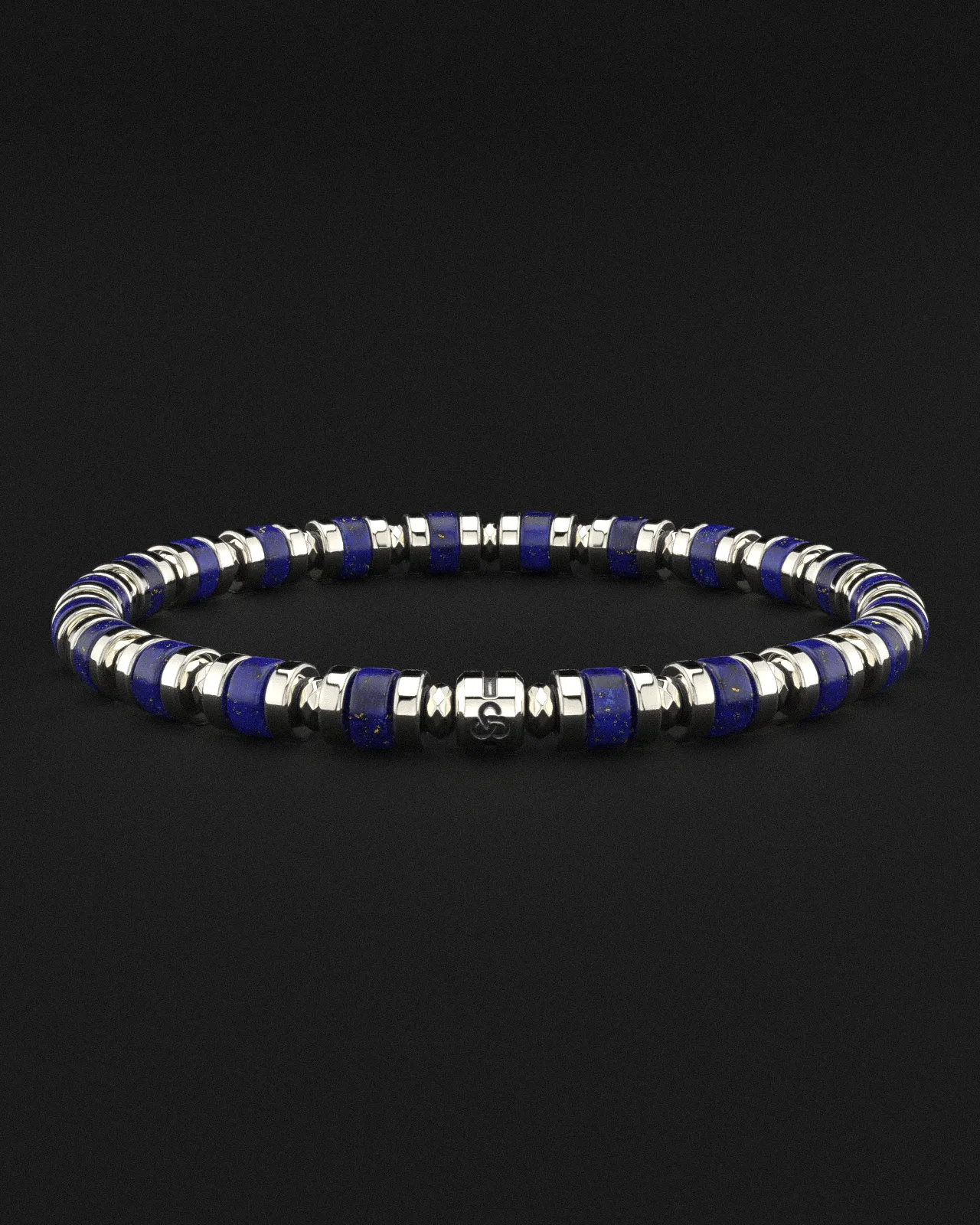 Lapis Lazuli Bracelet 6mm | Spacer by Seekers Men's Jewelry