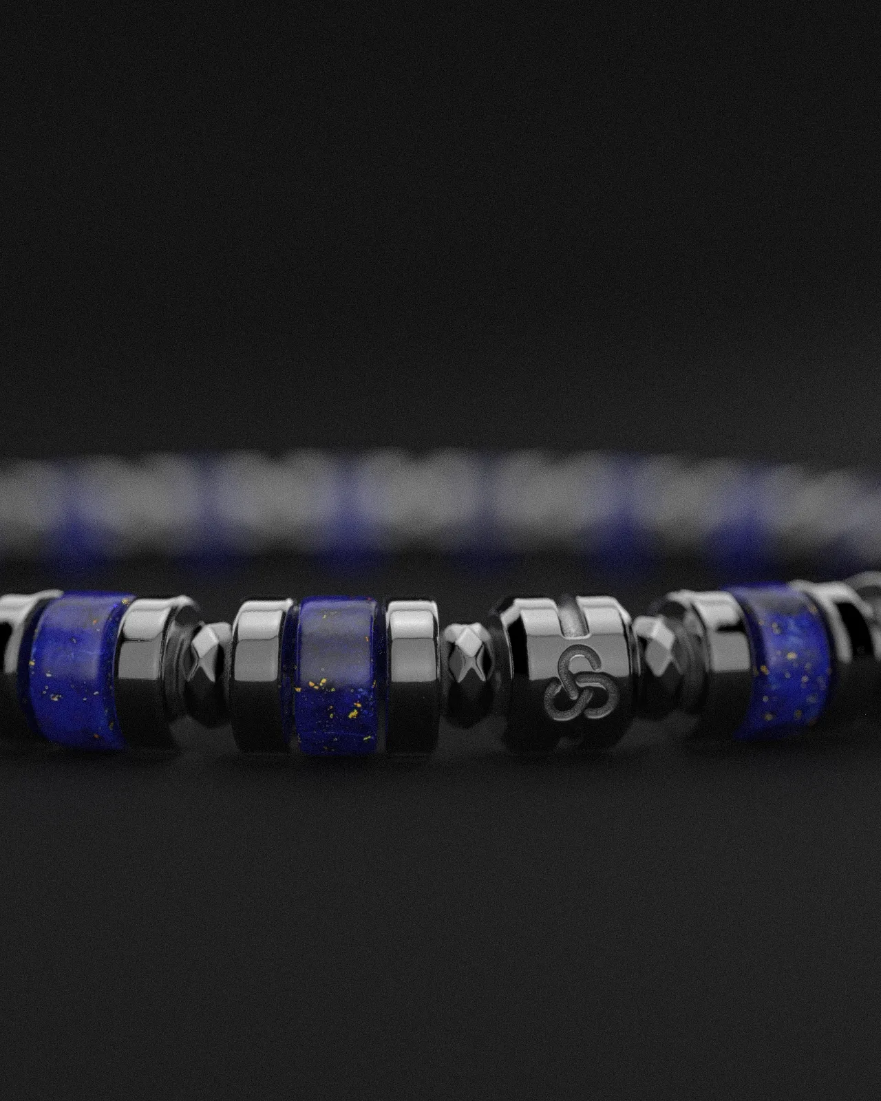 Lapis Lazuli Bracelet 6mm | Spacer by Seekers Men's Jewelry