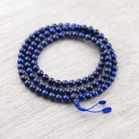 Lapis Lazuli Third Eye Chakra Mala