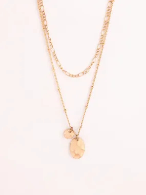 Layered Charm Necklace