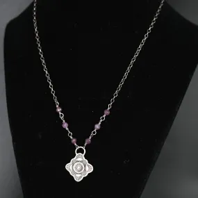 Layered Talara Sun Purple Ruby Necklace