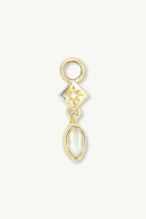 Lexi Gold Moonstone Charm