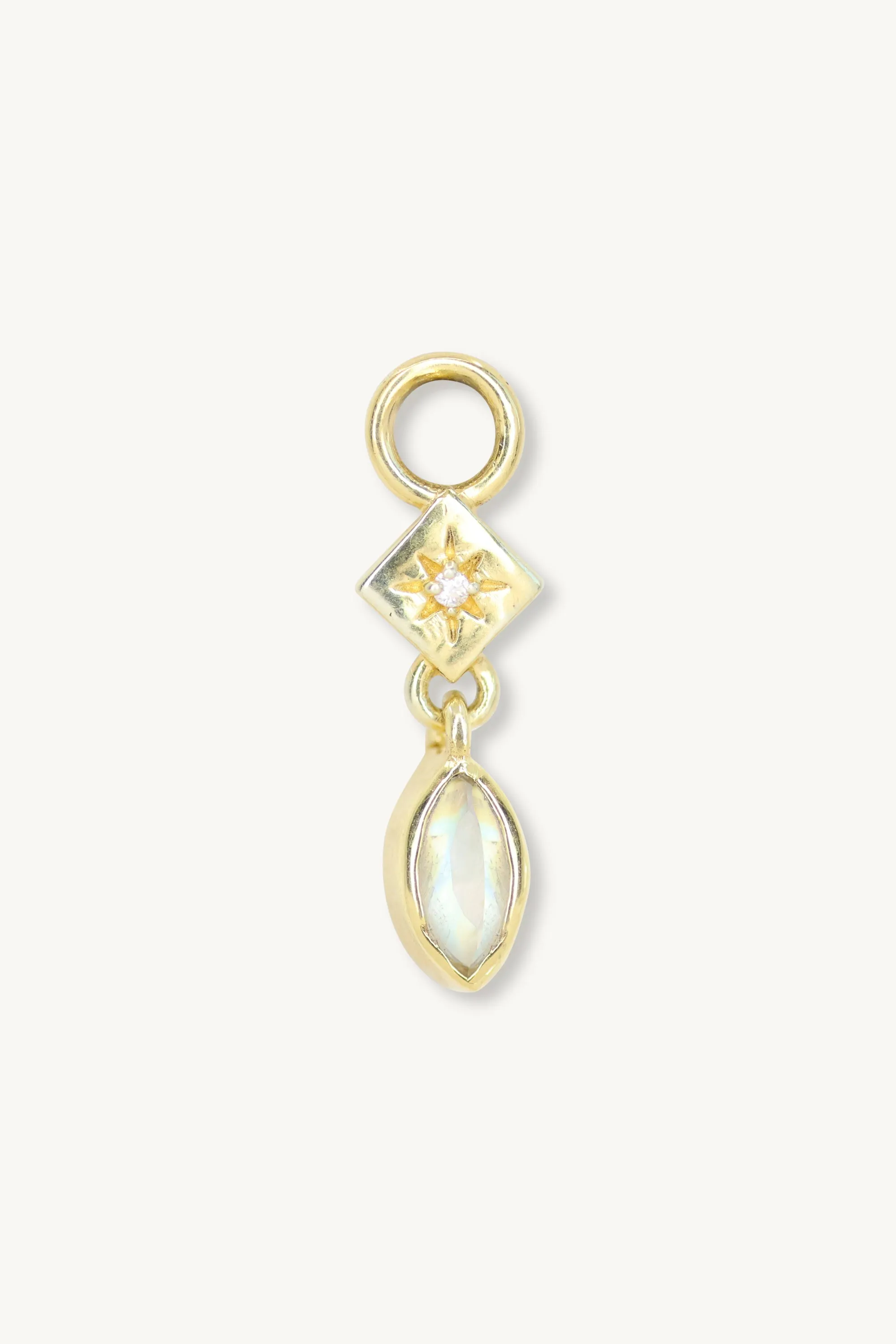 Lexi Gold Moonstone Charm