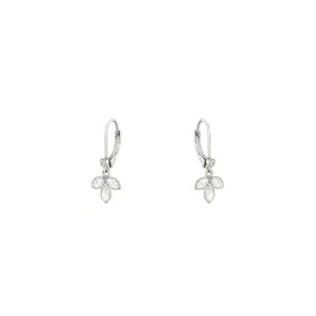 Lilah 0.57Ct Diamond Drop Earrings in 18k White Gold