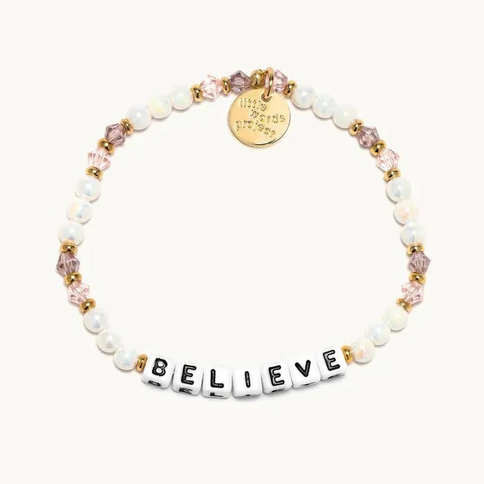 Little Word Project: "Believe" Bracelet