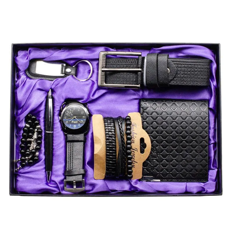 LovelyRLovely Men's 7pcs Watch Gift Set