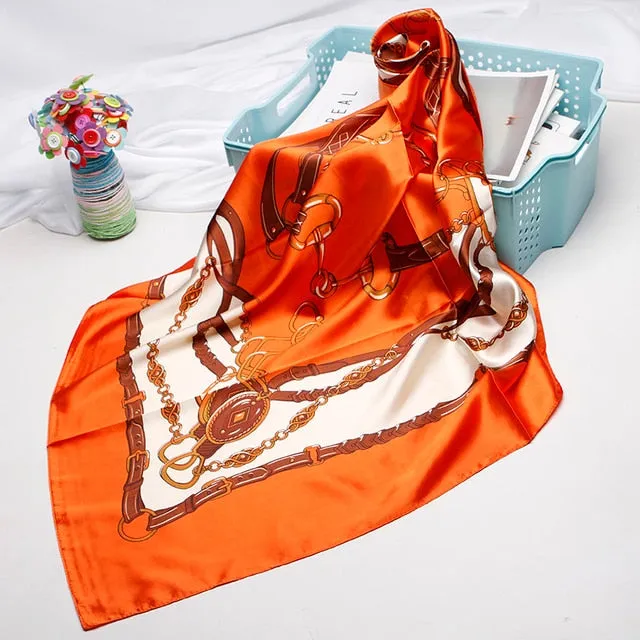 Luxury Square Muslimah Silk Hijab