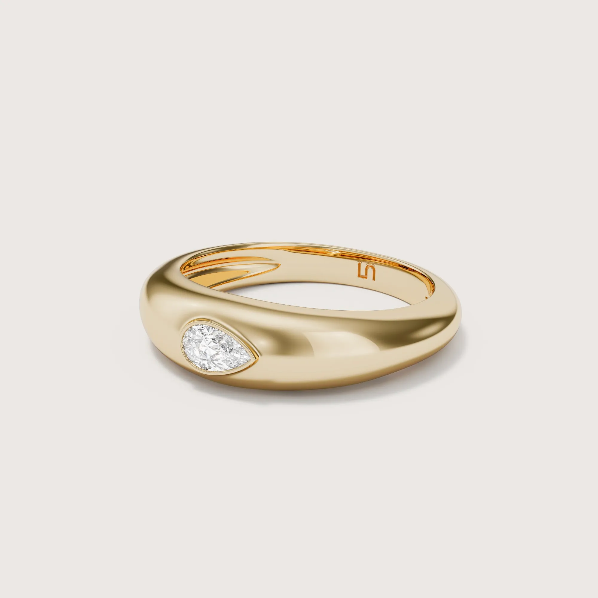 Marmont Dome ring - Pear