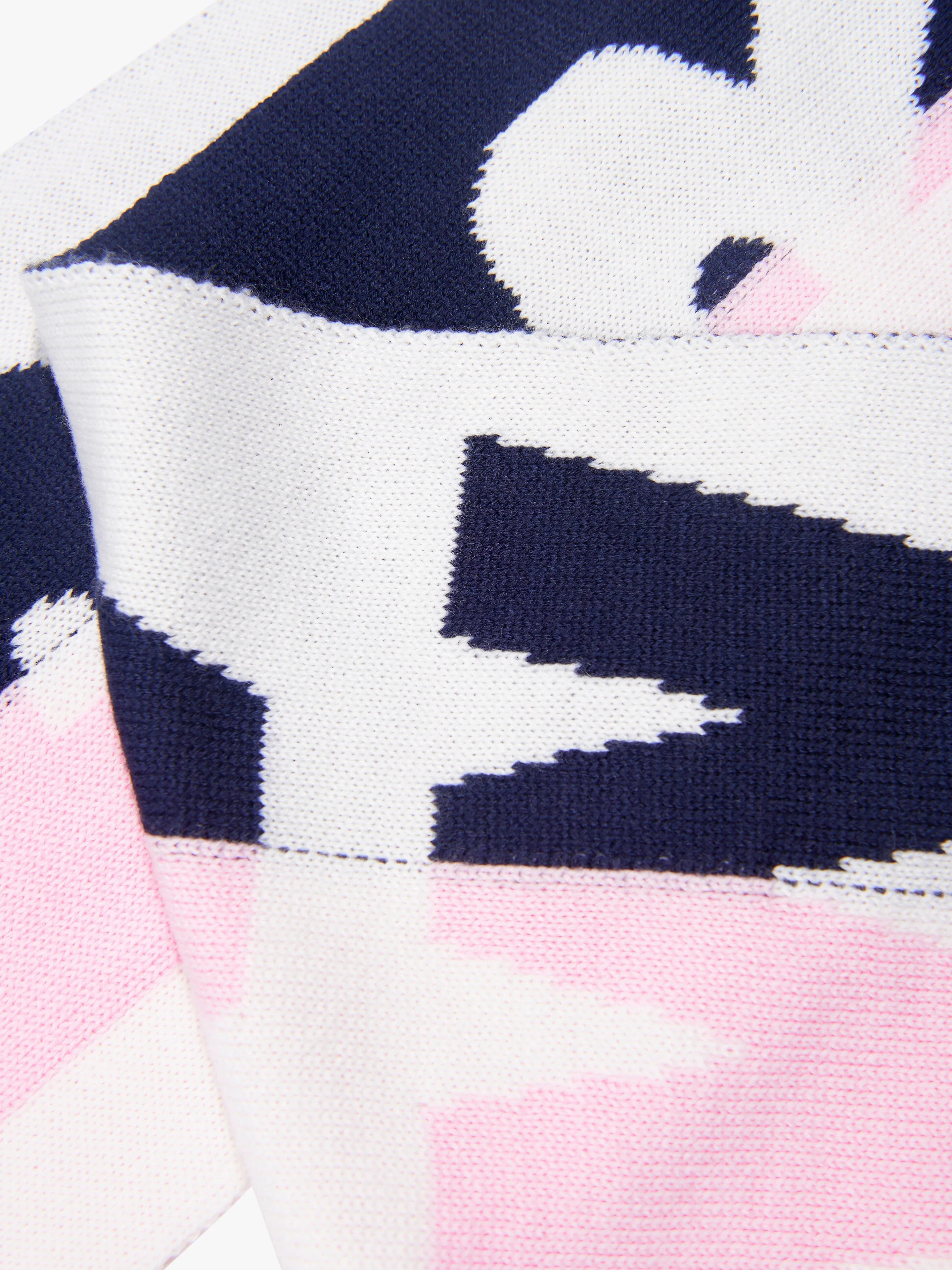 MARNI Girls Wool Logo Scarf