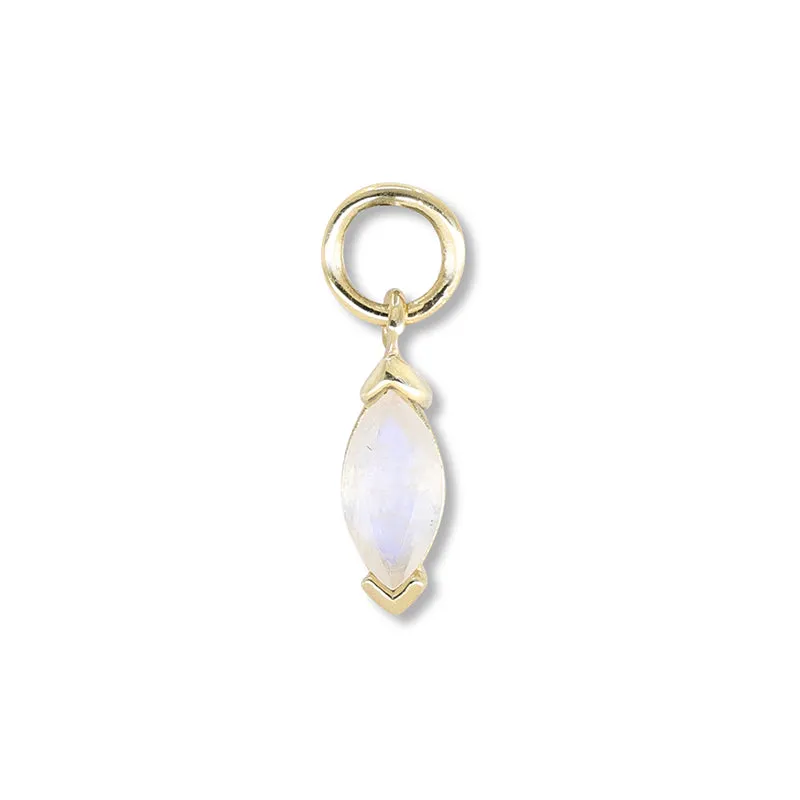 MARQUISE MOONSTONE EARRING CHARM