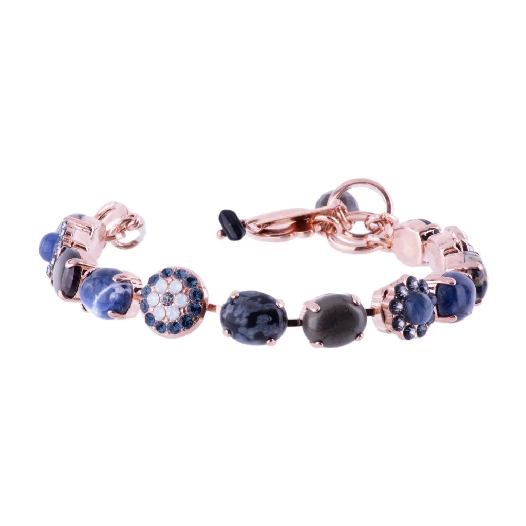 Medium Oval Pavé Bracelet in "Nightfall" *Custom*