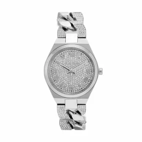 Michael Kors Lennox Silver Tone Analogue Watch MK7488