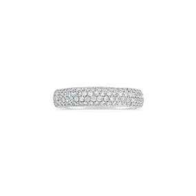 Micro-Pave Diamond Wedding Band