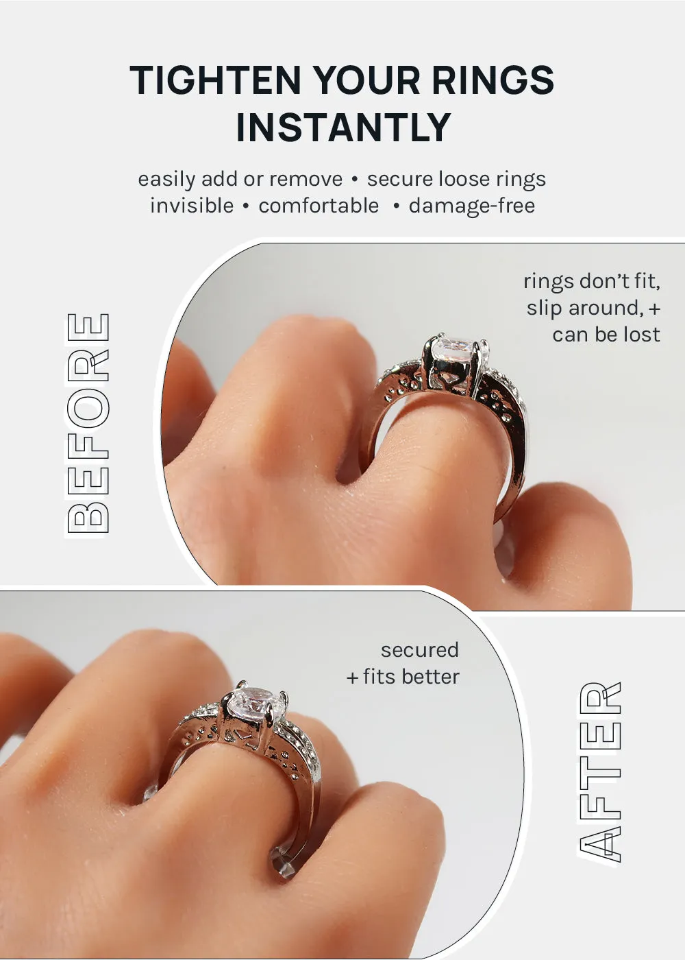 Miss A Ring Size Adjusters