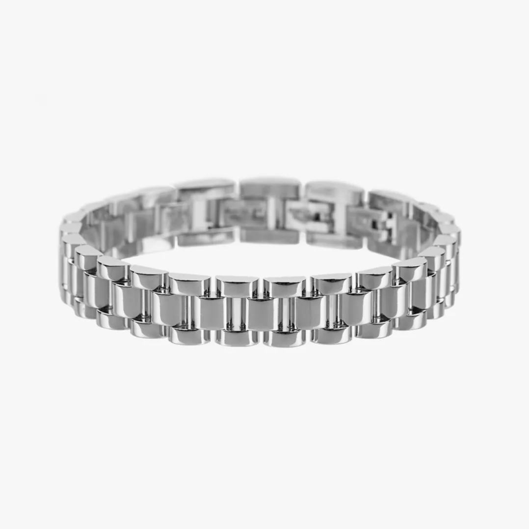 Montclair Silver Watch Band Brenda Grands Bracelet