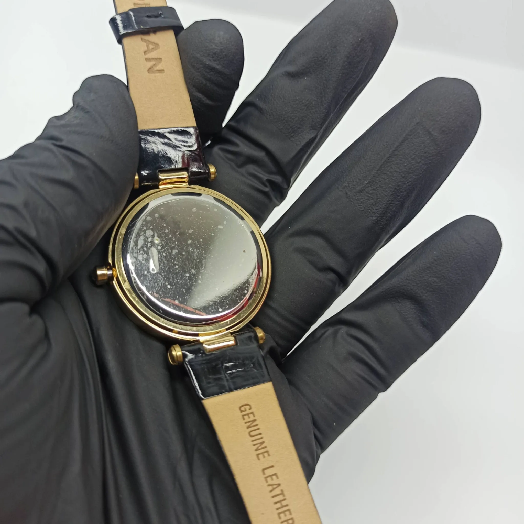 Morgan - Original - Golden/Black - Quartz - Strap - 35mm - Women's Watch