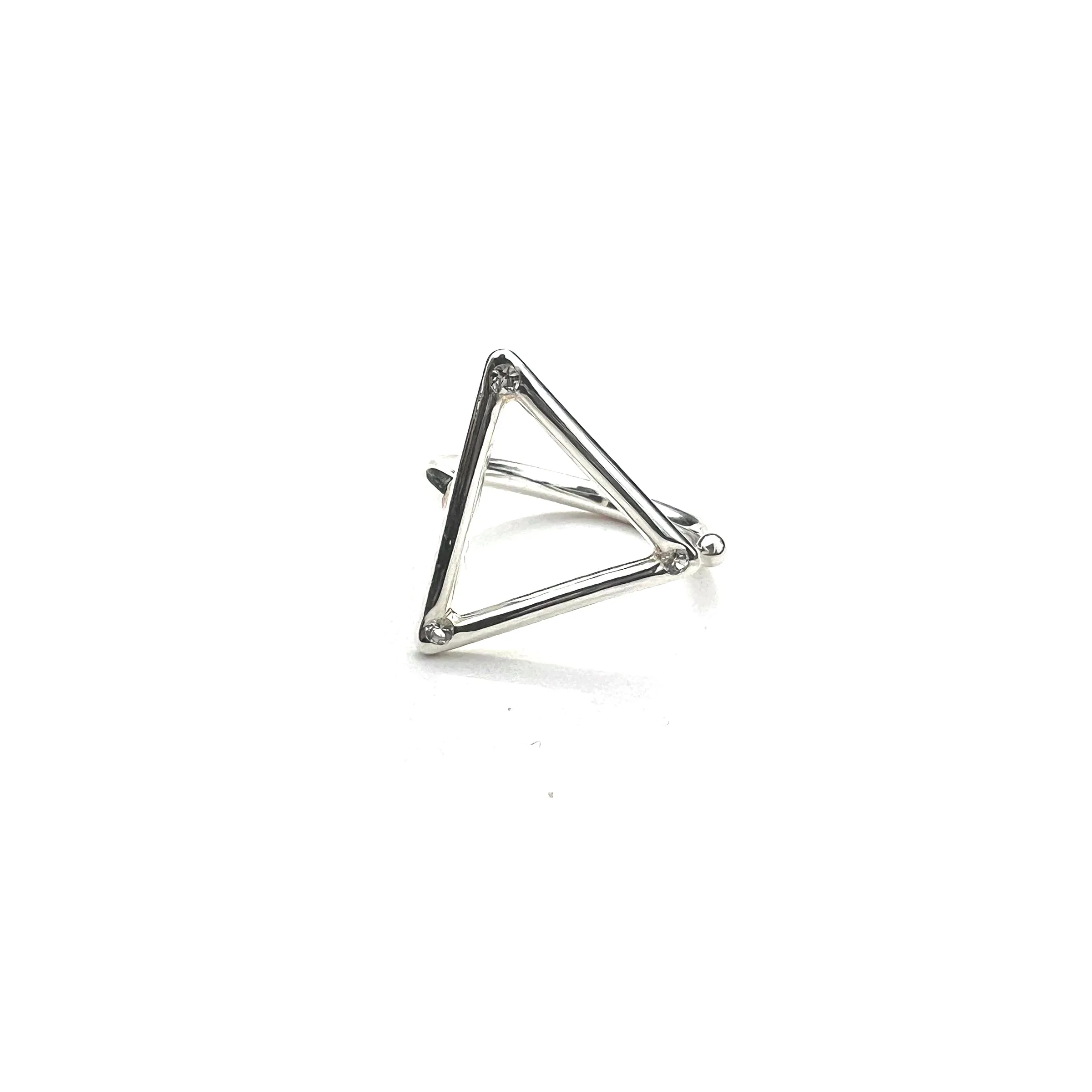 MPR x NU/NUDE Arrow Ring with Stones