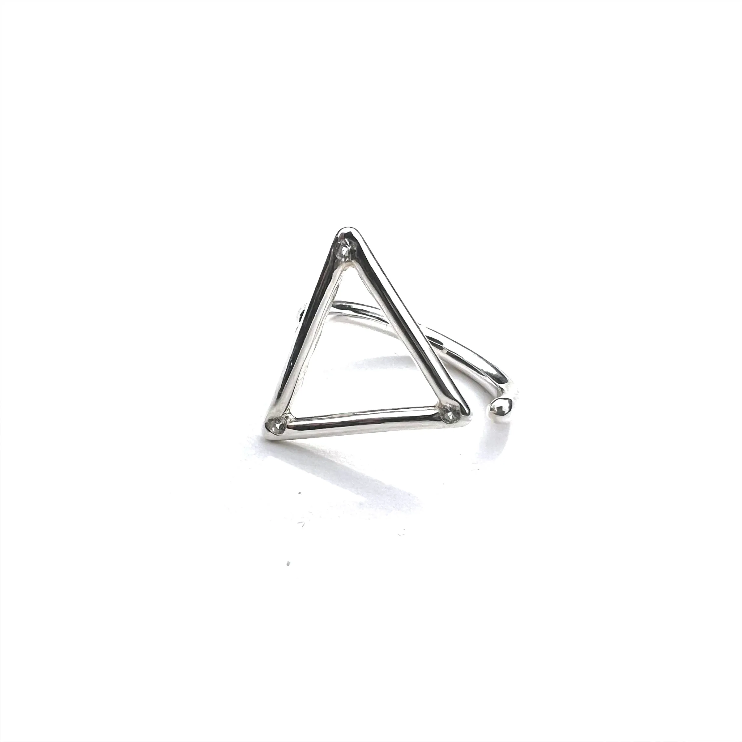 MPR x NU/NUDE Arrow Ring with Stones