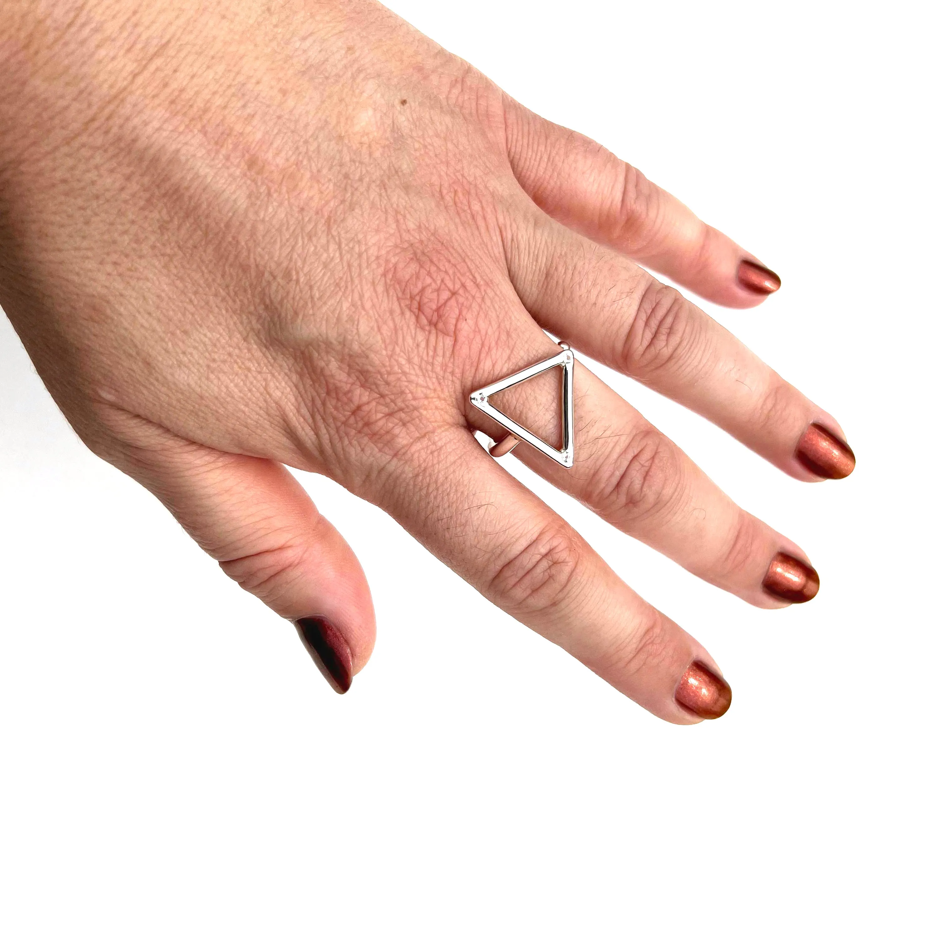 MPR x NU/NUDE Arrow Ring with Stones