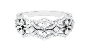 Natural Diamond Wedding Band Ring