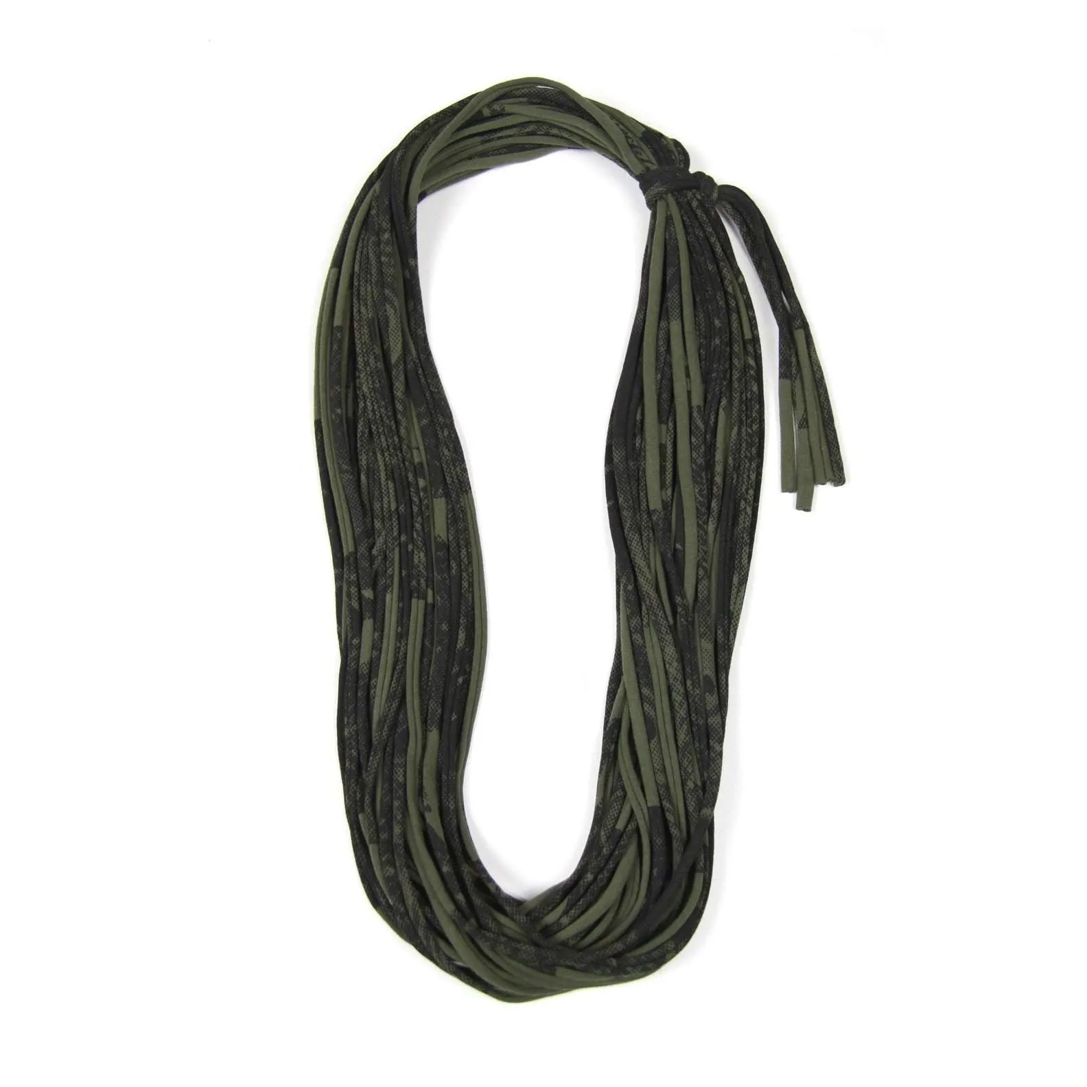 Necklush Cowl Scarf / Green & Black / Unisex