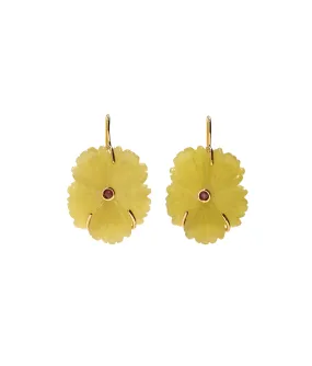 New Bloom Earrings in Canary