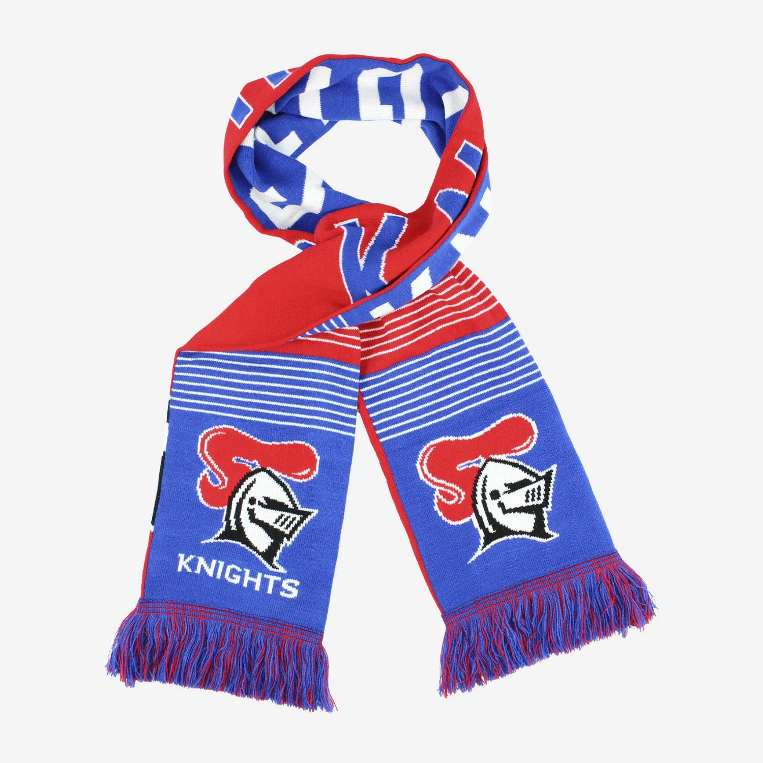 Newcastle Knights NRL Mens Adults Linebreak Scarf