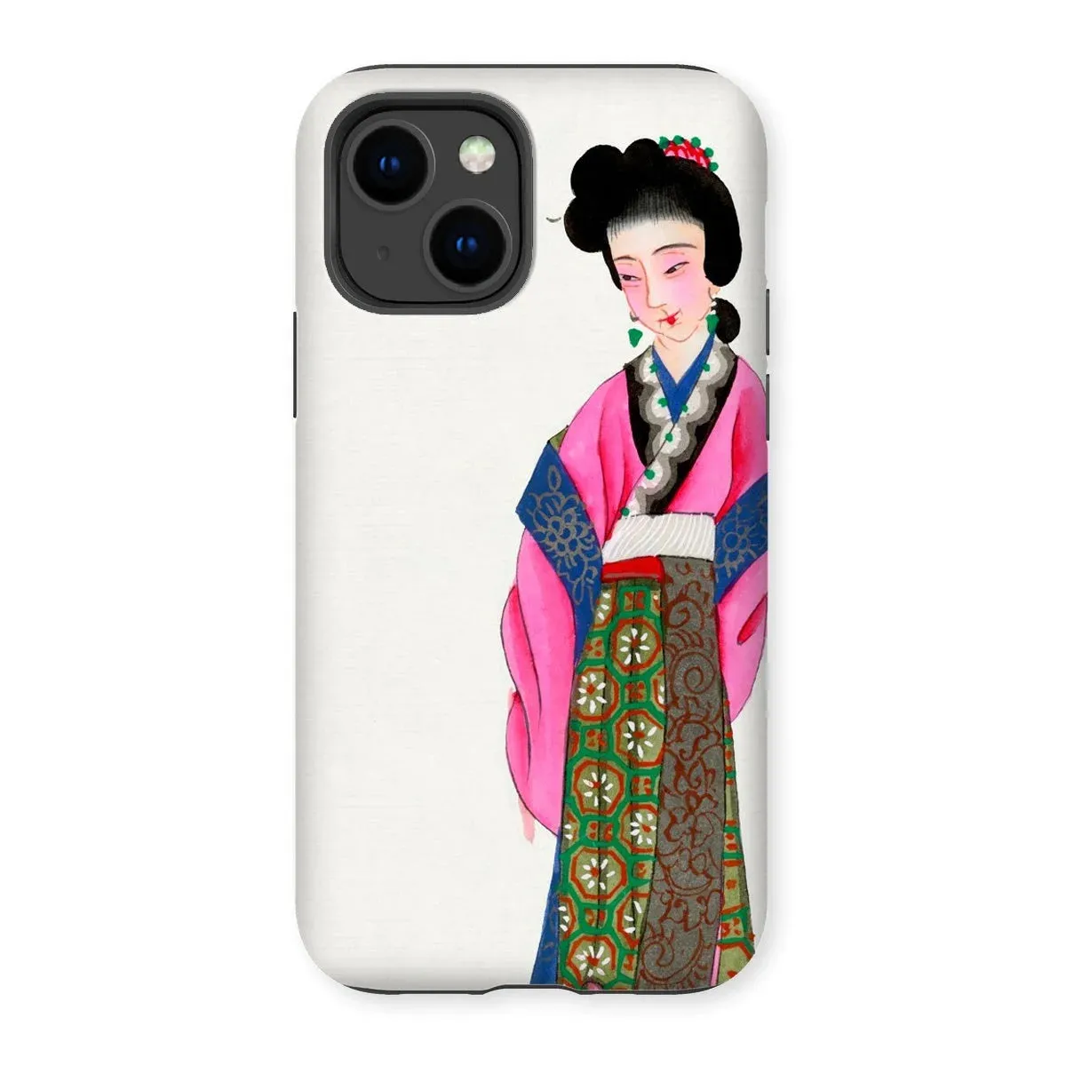 Noblewoman - Manchu Fashion Art iPhone Case