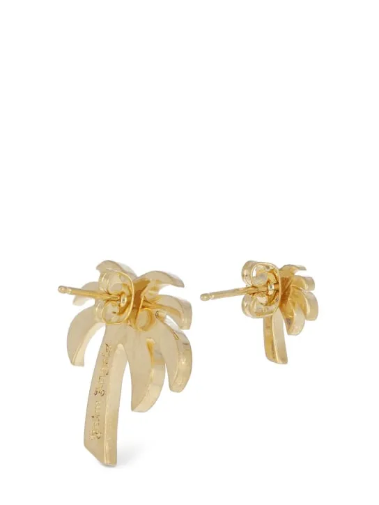 Palm Angels   Palm brass embellished earrings 