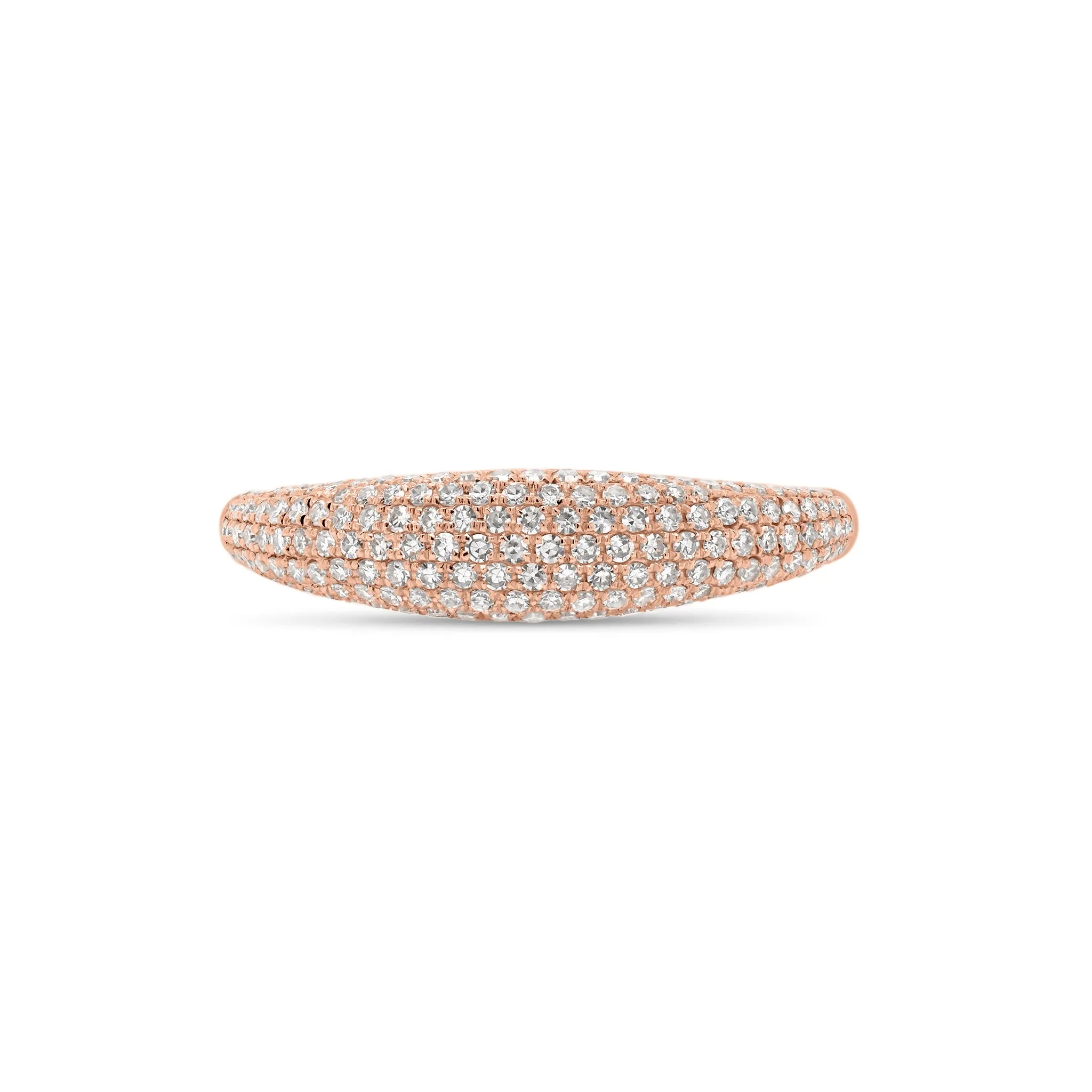 Pave Diamond Dome Ring