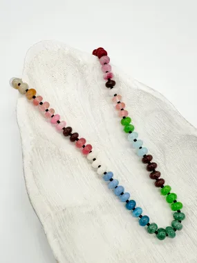 Payton Multi Beaded Stone Necklace