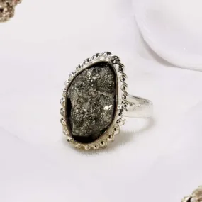 Peru Pyrite Ring